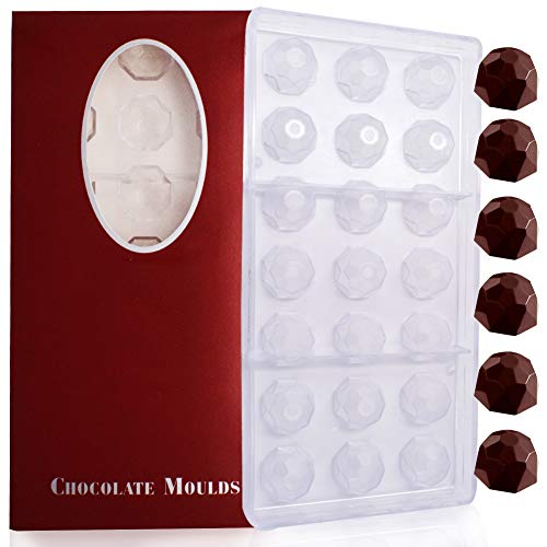 BESTZY stampi per caramelle in policarbonato trasparente - Per caramelle, cioccolatini Carré
