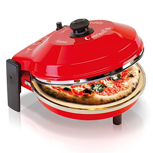 Spice - Forno pizza Caliente con pietra refrattaria 400 gradi pietra refrattaria pura resistenza circolare 32 CM