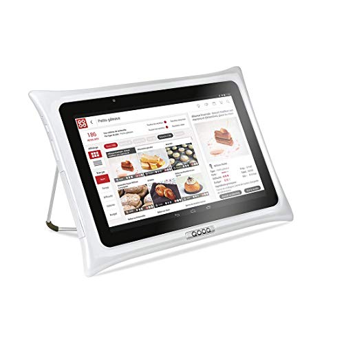 QOOQ V4 White Limited Edition - Tablet touchscreen da 10 pollici - WiFi (QuadCore, 16 GB di spazio di archiviazione, 1 GB di RAM, Android 5.0 Lollipop)