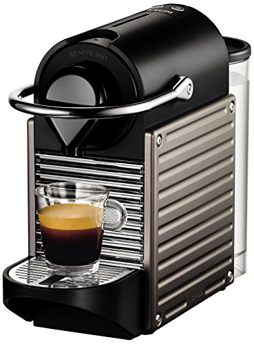 Nespresso Pixie - Macchina da caffè automatica - Electric Titanium - Krups YY1201FD